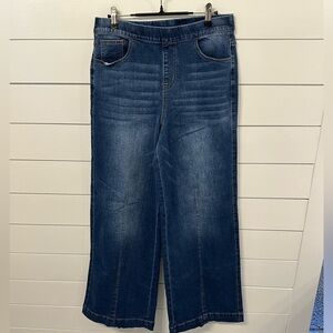 Classic Blue Women's Wide Leg Jeans Sz M